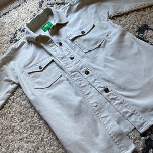 Light Beige Shacket, XS, Worn Once